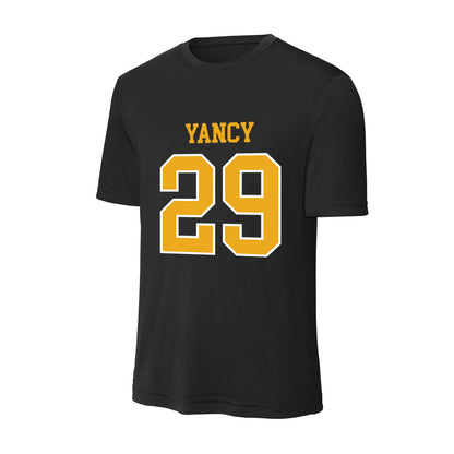 Canisius - NCAA Acrobatics & Tumbling : Jordan Yancy - Activewear T-Shirt-0