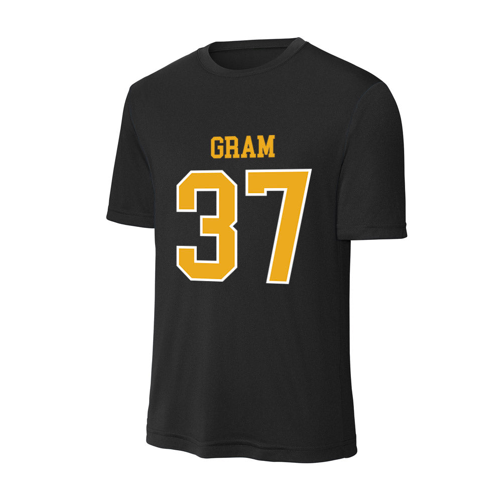 Canisius - NCAA Acrobatics & Tumbling : Carissa Gram - Activewear T-Shirt-0