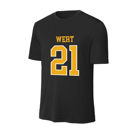 Canisius - NCAA Acrobatics & Tumbling : Jenna Wert - Activewear T-Shirt-0