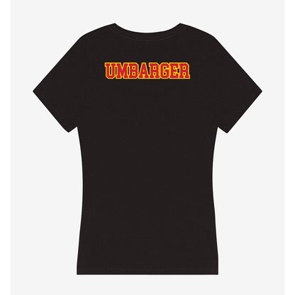 Pitt State - NCAA Women's Track & Field : Bethany Umbarger - Women's V-Neck T-Shirt-1