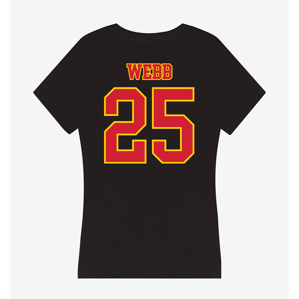 Pitt State - NCAA Women's Soccer : Sarah Peyton Webb - Women's V-Neck T-Shirt-1