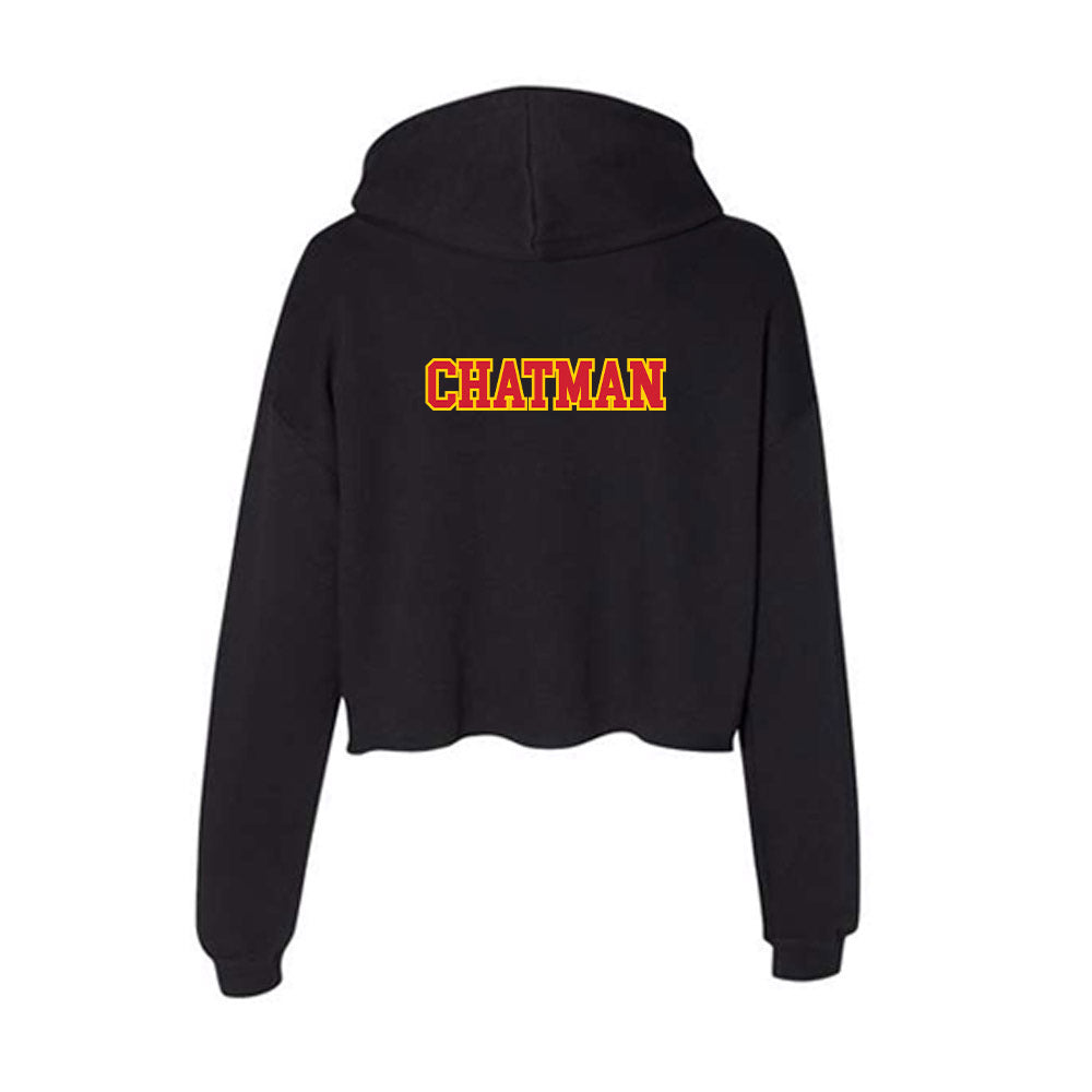 Pitt State - NCAA Men's Track & Field : Woyn Chatman - Women's Crop Fleece Hoodie-1