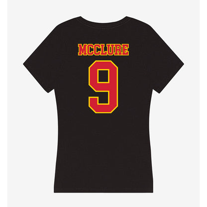 Pitt State - NCAA Baseball : Bradyn McClure - Women's V-Neck T-Shirt-1