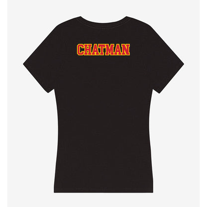 Pitt State - NCAA Men's Track & Field : Woyn Chatman - Women's V-Neck T-Shirt-1