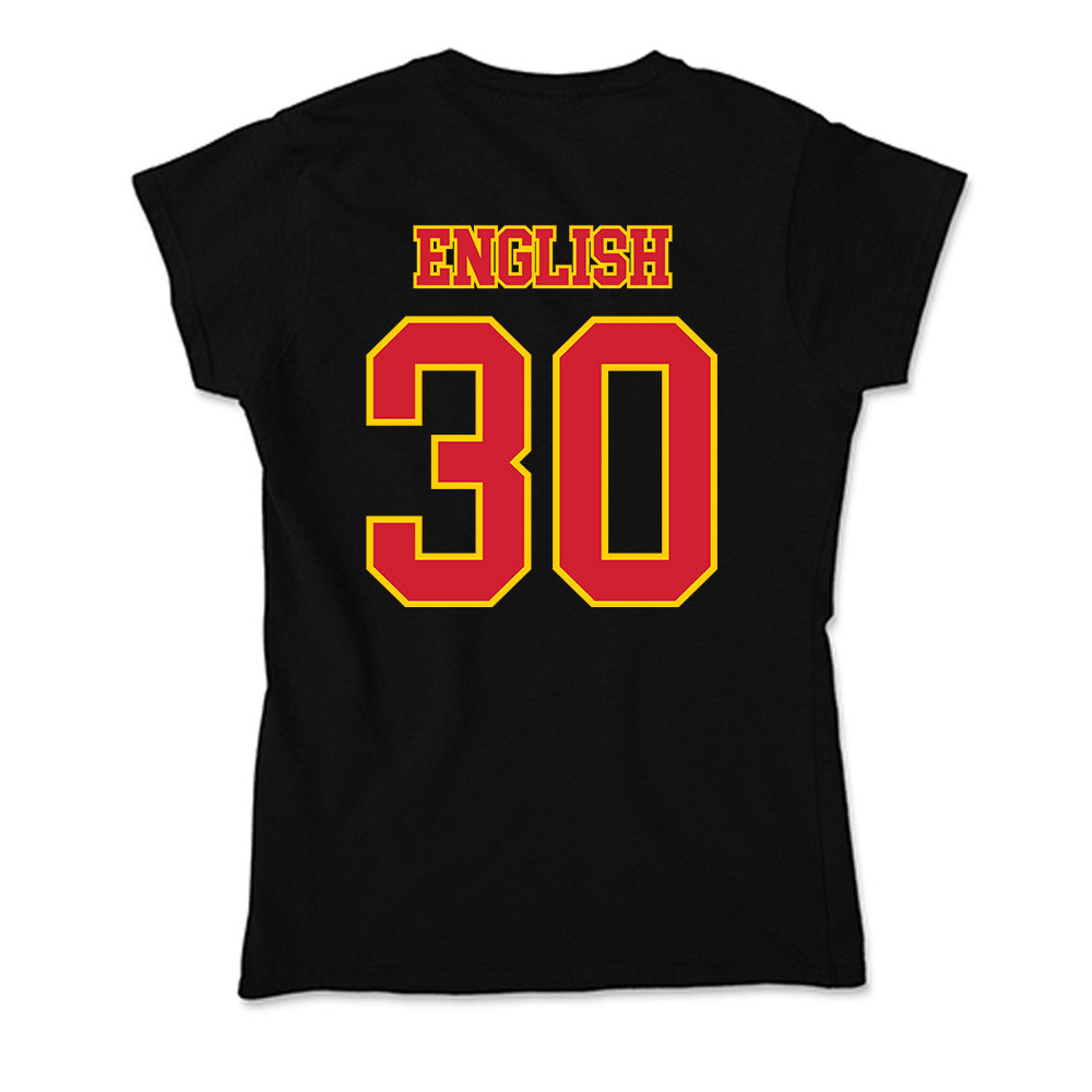 Pitt State - NCAA Men's Basketball : Mason English - Soft Style Women’s T-Shirt-1
