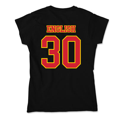 Pitt State - NCAA Men's Basketball : Mason English - Soft Style Women’s T-Shirt-1