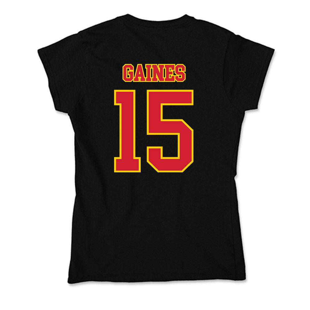 Pitt State - NCAA Football : Daijon Gaines - Soft Style Women’s T-Shirt-1