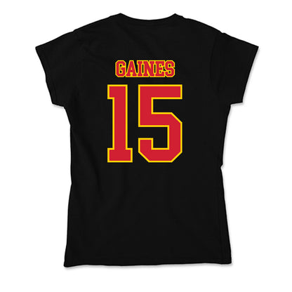 Pitt State - NCAA Football : Daijon Gaines - Soft Style Women’s T-Shirt-1