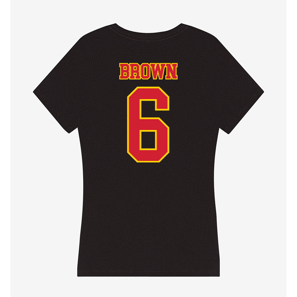 Pitt State - NCAA Softball : Allie Brown - Women's V-Neck T-Shirt-1