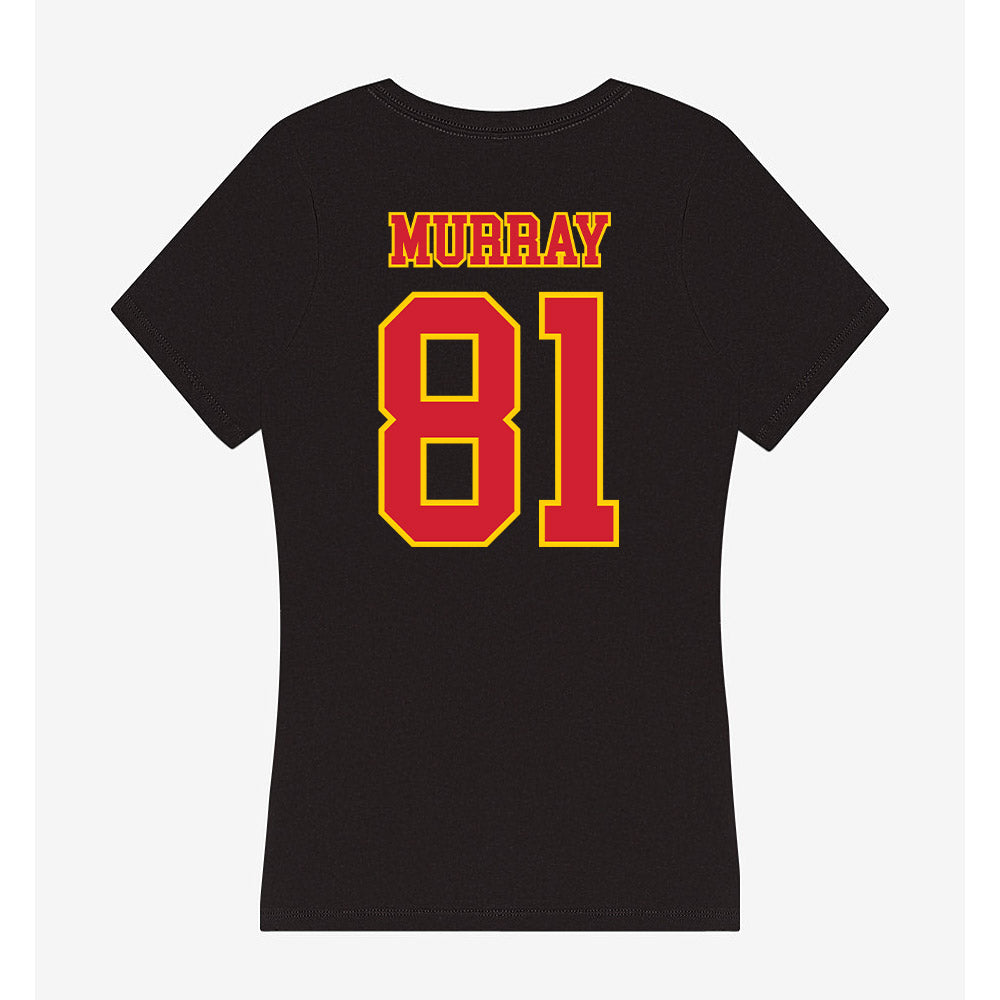 Pitt State - NCAA Football : Karson Murray - Women's V-Neck T-Shirt-1