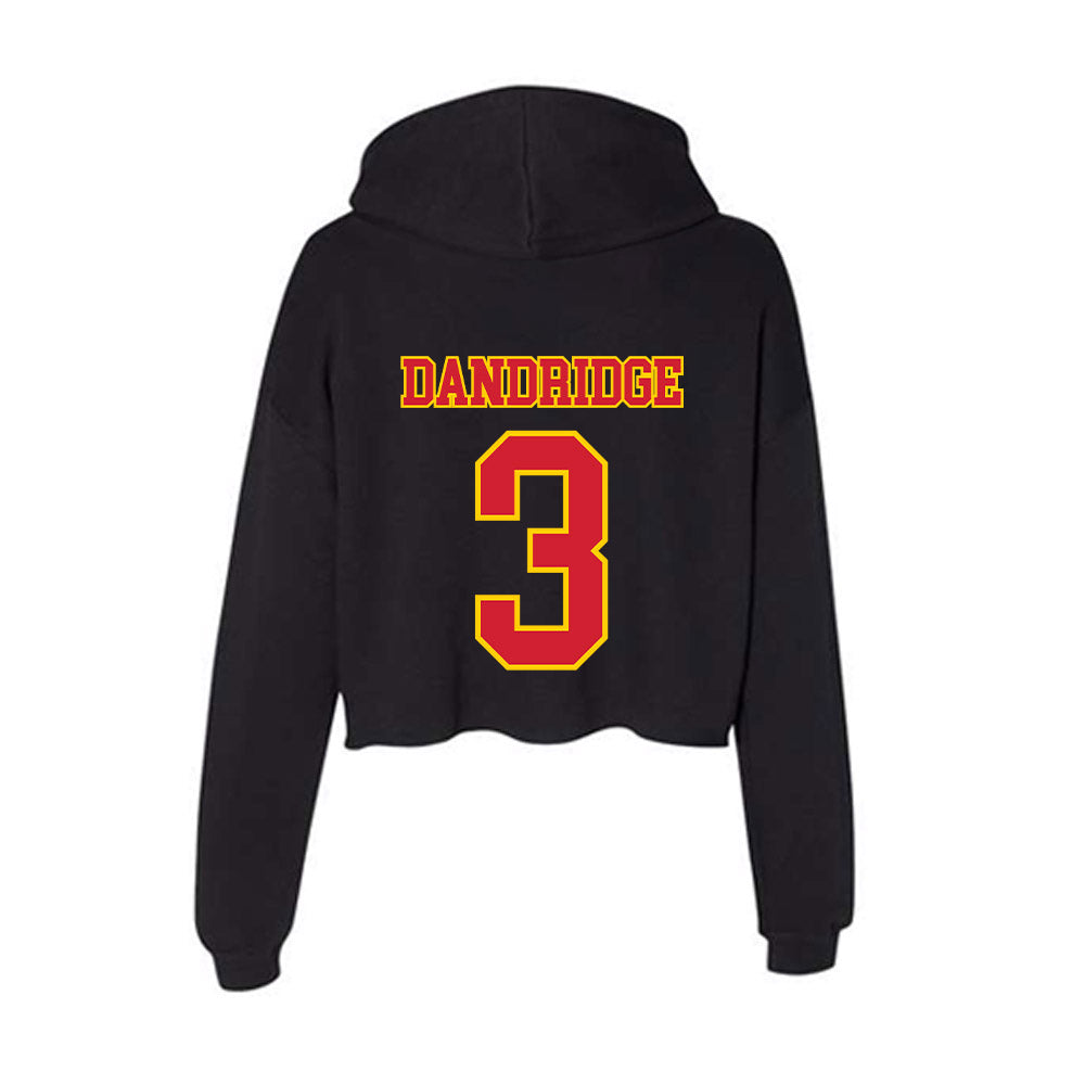 Pitt State - NCAA Baseball : Seth Dandridge - Women's Crop Fleece Hoodie-1