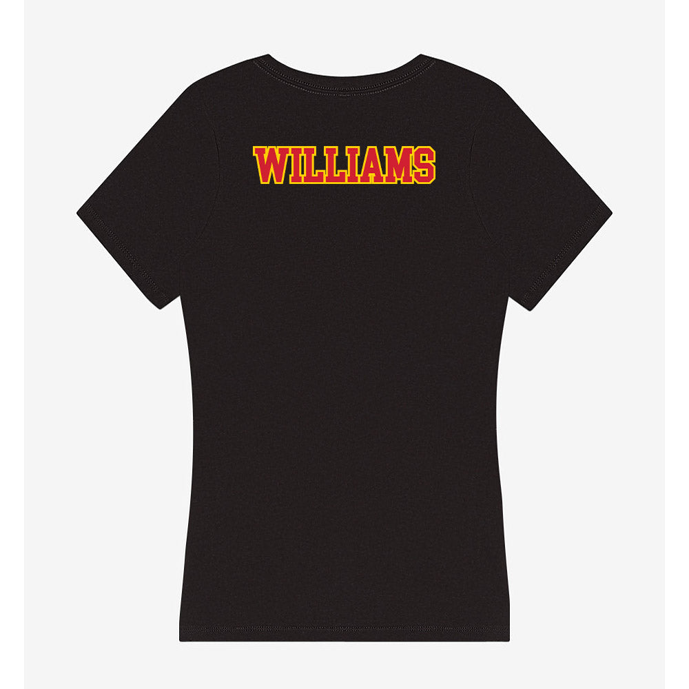 Pitt State - NCAA Women's Track & Field : Madison Williams - Women's V-Neck T-Shirt-1
