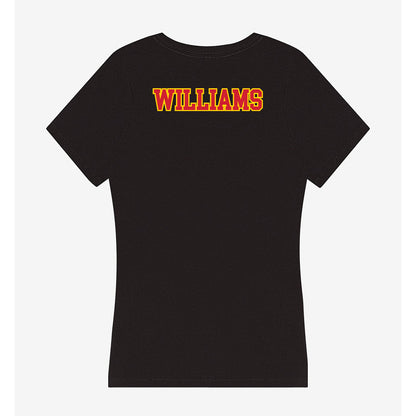 Pitt State - NCAA Women's Track & Field : Madison Williams - Women's V-Neck T-Shirt-1