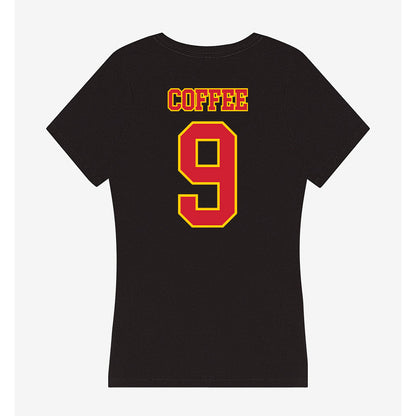 Pitt State - NCAA Baseball : Karson Coffee - Women's V-Neck T-Shirt-1