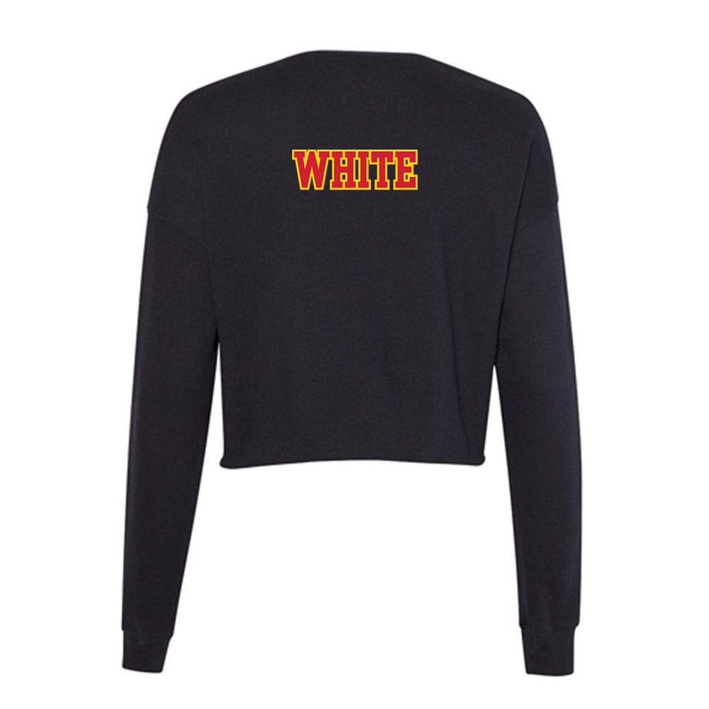 Pitt State - NCAA Men's Golf : Mason White - Women's Cropped Crew Fleece-1