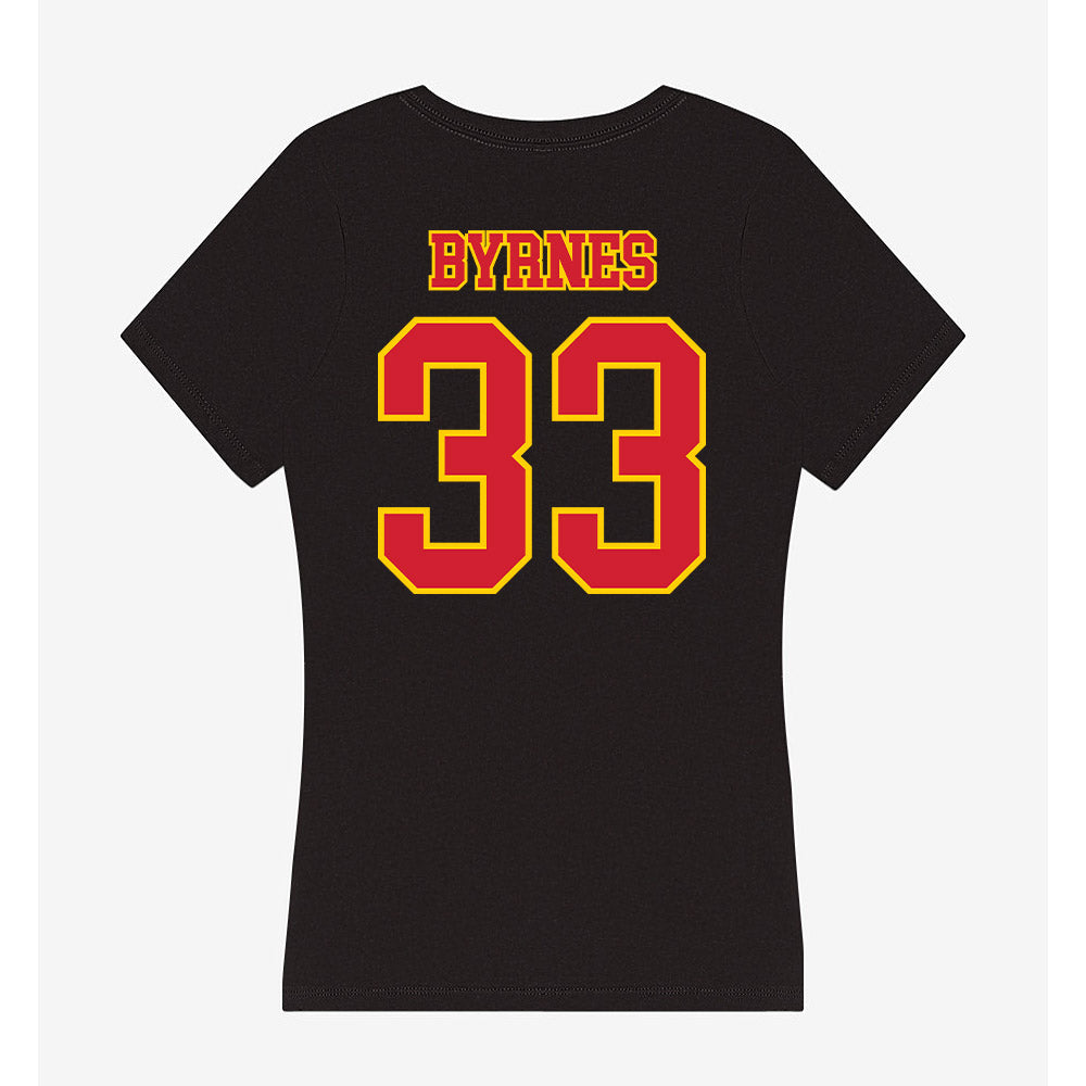 Pitt State - NCAA Women's Basketball : Amanda Byrnes - Women's V-Neck T-Shirt-1
