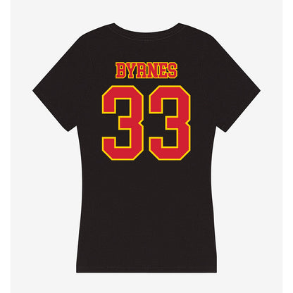 Pitt State - NCAA Women's Basketball : Amanda Byrnes - Women's V-Neck T-Shirt-1