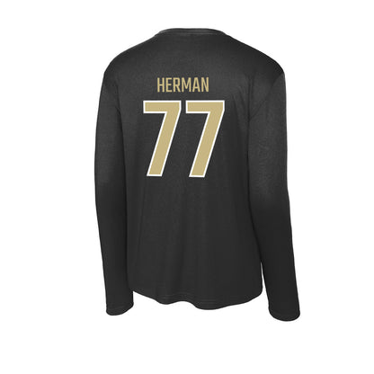 Jacksonville - NCAA Women's Lacrosse : Maddie Herman - Classic Shersey Activewear Long Sleeve T-Shirt-1