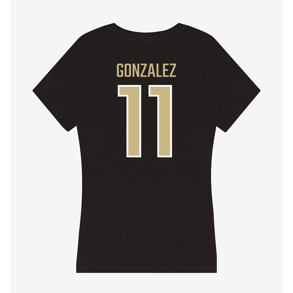 Jacksonville - NCAA Men's Soccer : Juan Pablo Gonzalez - Classic Shersey Women's V-Neck T-Shirt-1