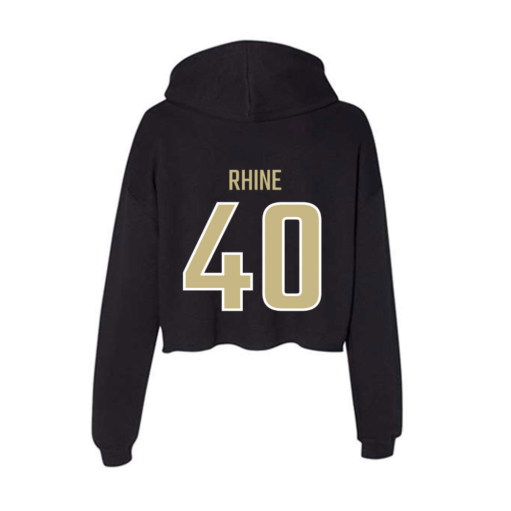 Jacksonville - NCAA Women's Lacrosse : Casey Rhine - Classic Shersey Women's Crop Fleece Hoodie-1