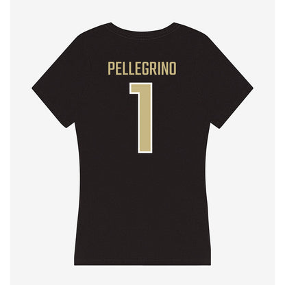 Jacksonville - NCAA Men's Lacrosse : Quentin Pellegrino - Classic Shersey Women's V-Neck T-Shirt-1
