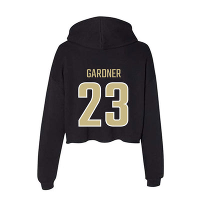Jacksonville - NCAA Baseball : JJ Gardner - Classic Shersey Women's Crop Fleece Hoodie-1