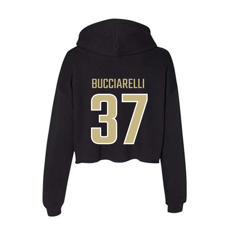 Jacksonville - NCAA Men's Lacrosse : Jonathan Bucciarelli - Classic Shersey Women's Crop Fleece Hoodie-1