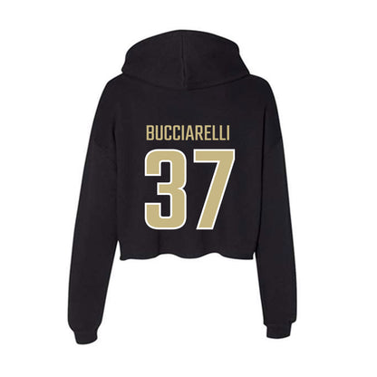 Jacksonville - NCAA Men's Lacrosse : Jonathan Bucciarelli - Classic Shersey Women's Crop Fleece Hoodie-1