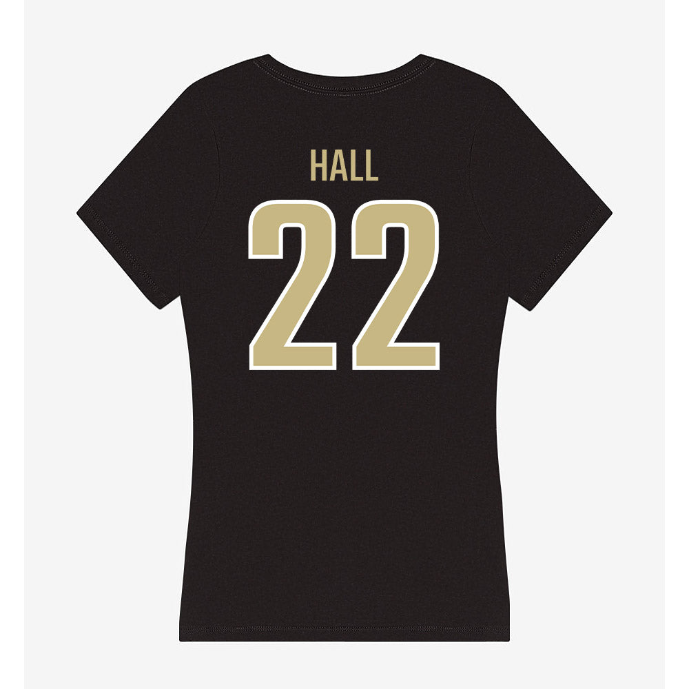 Jacksonville - NCAA Men's Soccer : Logan Hall - Classic Shersey Women's V-Neck T-Shirt-1