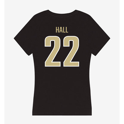 Jacksonville - NCAA Men's Soccer : Logan Hall - Classic Shersey Women's V-Neck T-Shirt-1