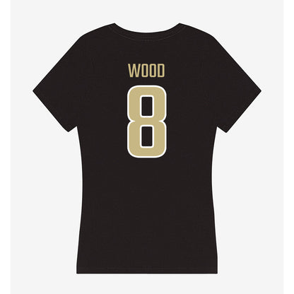Jacksonville - NCAA Men's Basketball : Hayden Wood - Classic Shersey Women's V-Neck T-Shirt-1