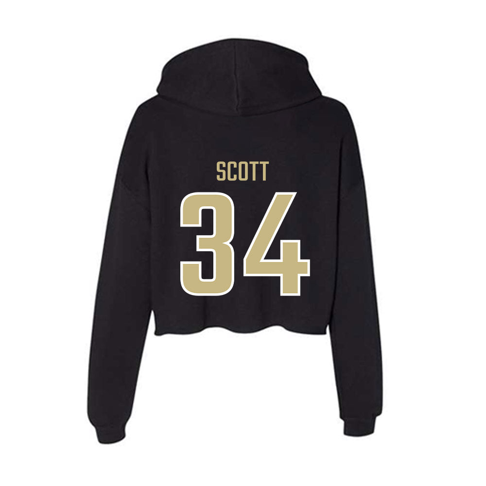 Jacksonville - NCAA Baseball : Brodie Scott - Classic Shersey Women's Crop Fleece Hoodie-1