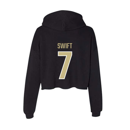 Jacksonville - NCAA Softball : Delcie Swift - Classic Shersey Women's Crop Fleece Hoodie-1