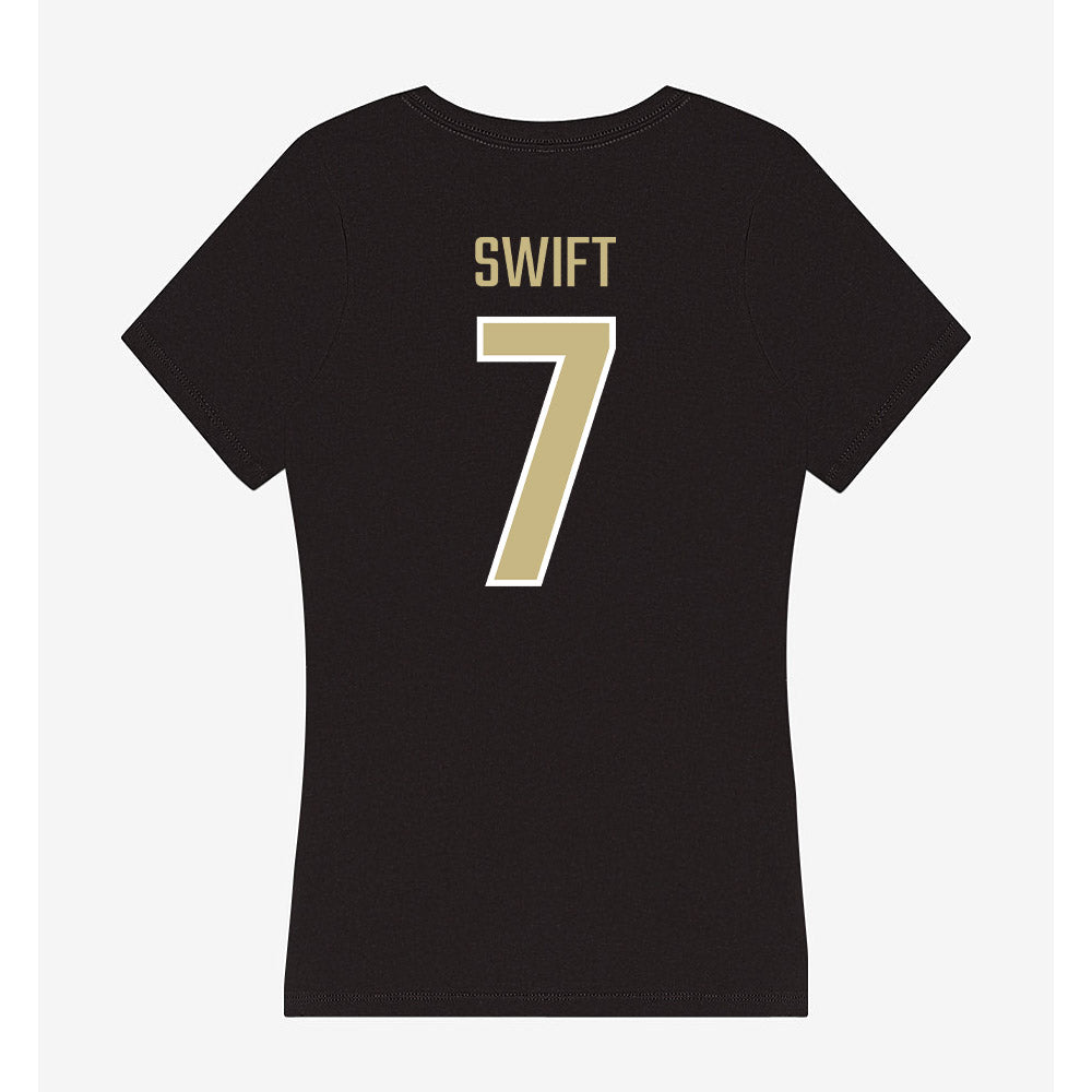 Jacksonville - NCAA Softball : Delcie Swift - Classic Shersey Women's V-Neck T-Shirt-1
