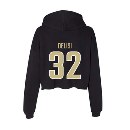 Jacksonville - NCAA Baseball : Nick DeLisi - Classic Shersey Women's Crop Fleece Hoodie-1