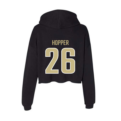 Jacksonville - NCAA Baseball : Kyle Hopper - Classic Shersey Women's Crop Fleece Hoodie-1