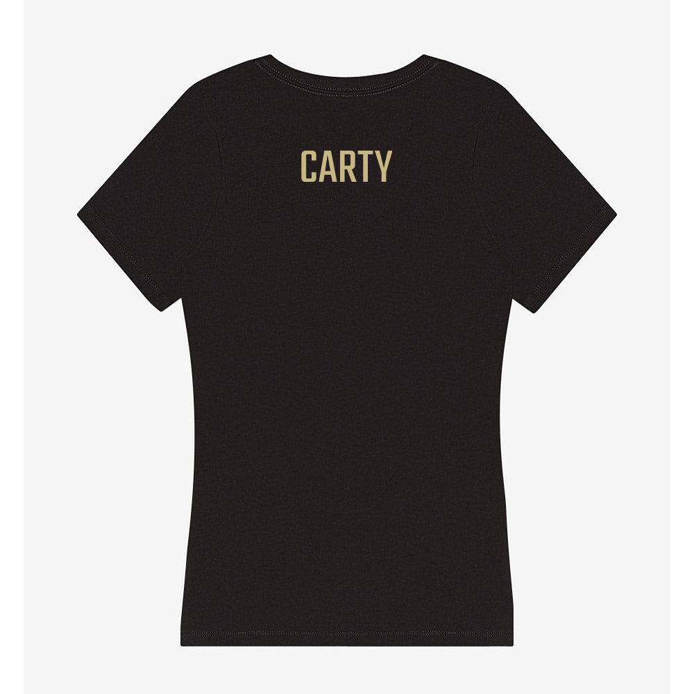 Jacksonville - NCAA Men's Cross Country : Madison Carty - Classic Shersey Women's V-Neck T-Shirt-1