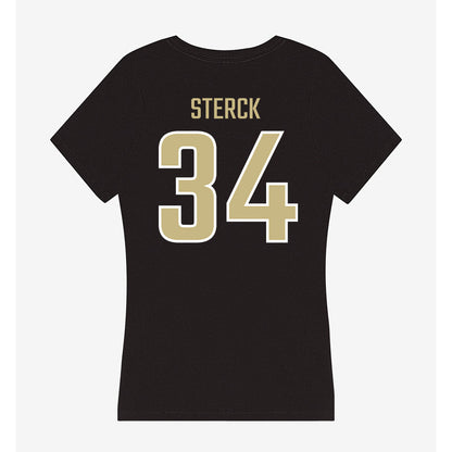 Jacksonville - NCAA Men's Basketball : Evan Sterck - Classic Shersey Women's V-Neck T-Shirt-1