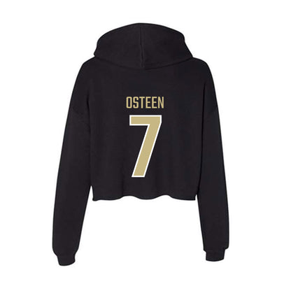 Jacksonville - NCAA Men's Lacrosse : Gavin Osteen - Classic Shersey Women's Crop Fleece Hoodie-1