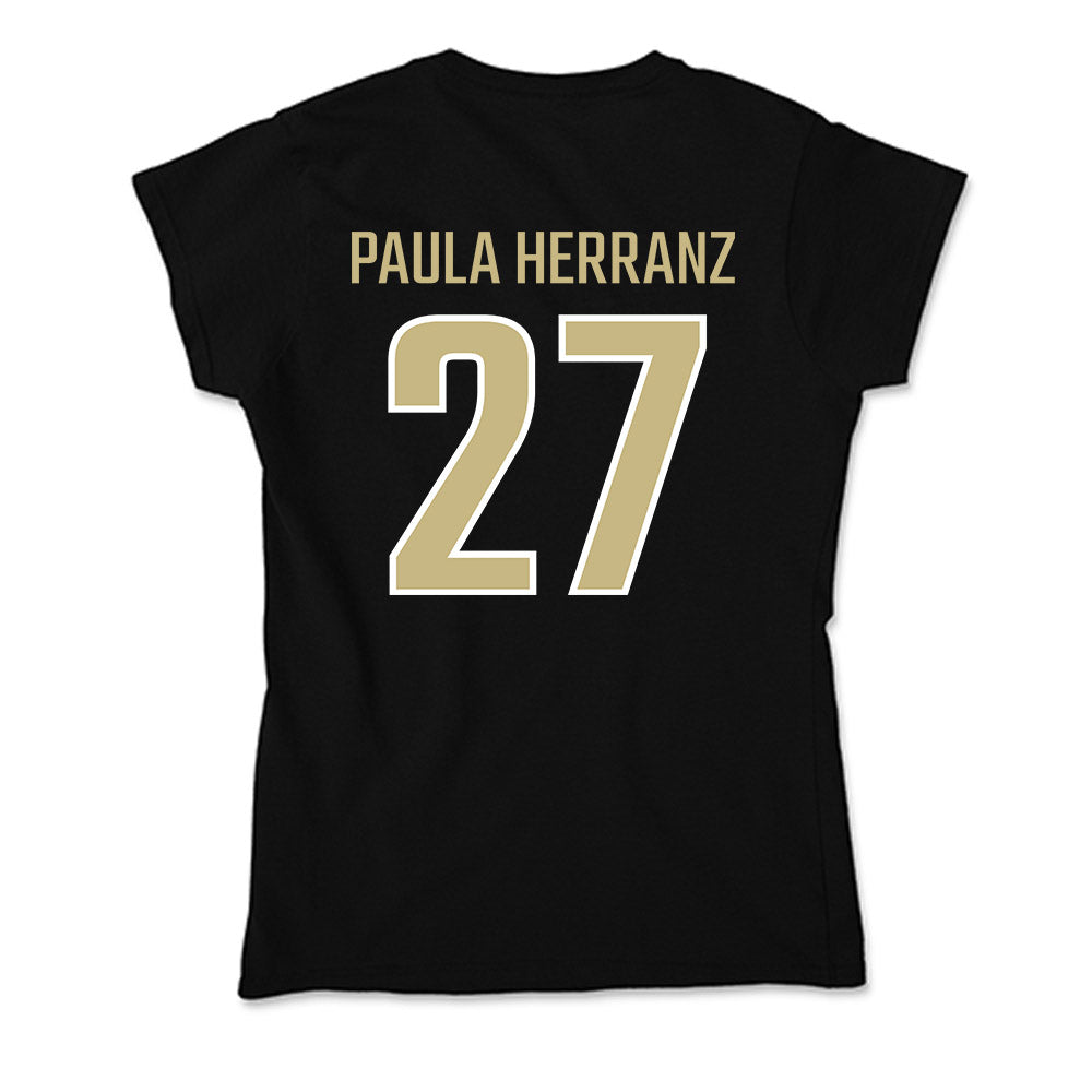 Jacksonville - NCAA Women's Soccer : Paula Paula Herranz - Classic Shersey Soft Style Women’s T-Shirt-1