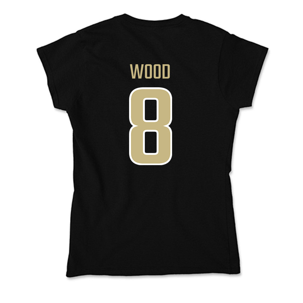 Jacksonville - NCAA Men's Basketball : Hayden Wood - Classic Shersey Soft Style Women’s T-Shirt-1