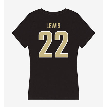 Jacksonville - NCAA Softball : Courtney Lewis - Classic Shersey Women's V-Neck T-Shirt-1