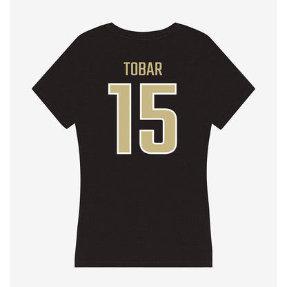 Jacksonville - NCAA Women's Volleyball : Ana Tobar - Classic Shersey Women's V-Neck T-Shirt-1