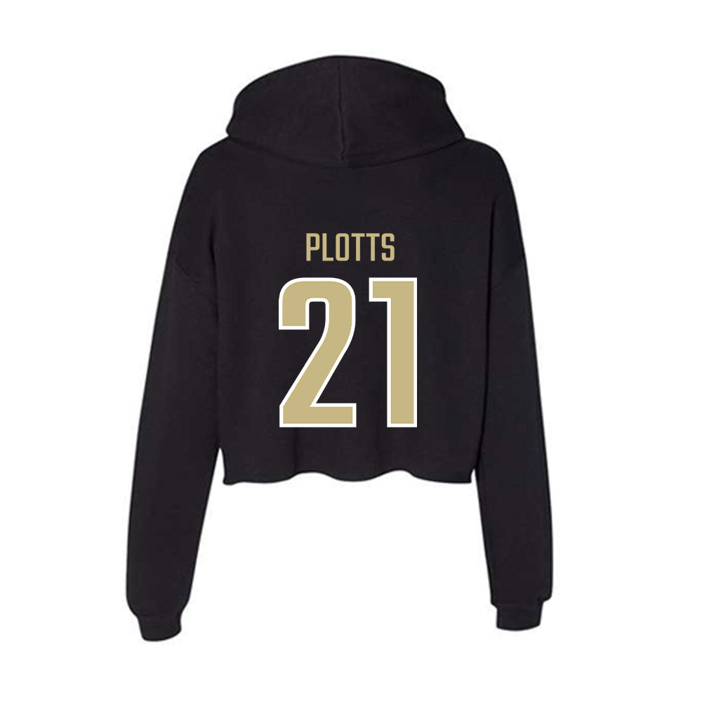 Jacksonville - NCAA Women's Lacrosse : Kayla Plotts - Classic Shersey Women's Crop Fleece Hoodie-1