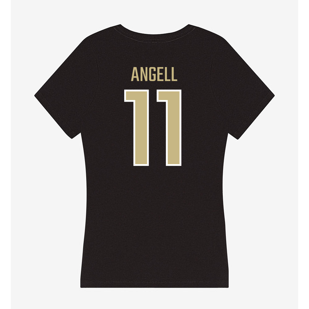 Jacksonville - NCAA Men's Lacrosse : Gavin Angell - Classic Shersey Women's V-Neck T-Shirt-1