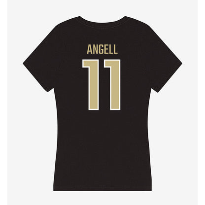 Jacksonville - NCAA Men's Lacrosse : Gavin Angell - Classic Shersey Women's V-Neck T-Shirt-1