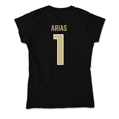 Jacksonville - NCAA Men's Basketball : Chris Arias - Classic Shersey Soft Style Women’s T-Shirt-1