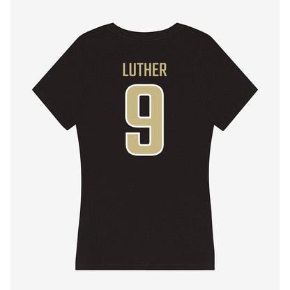 Jacksonville - NCAA Women's Lacrosse : Chloe Luther - Classic Shersey Women's V-Neck T-Shirt-1
