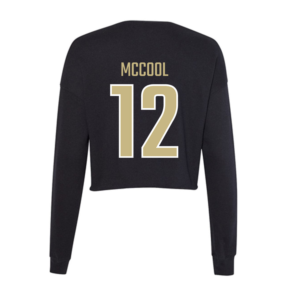 Jacksonville - NCAA Softball : Tatum McCool - Classic Shersey Women's Cropped Crew Fleece-1