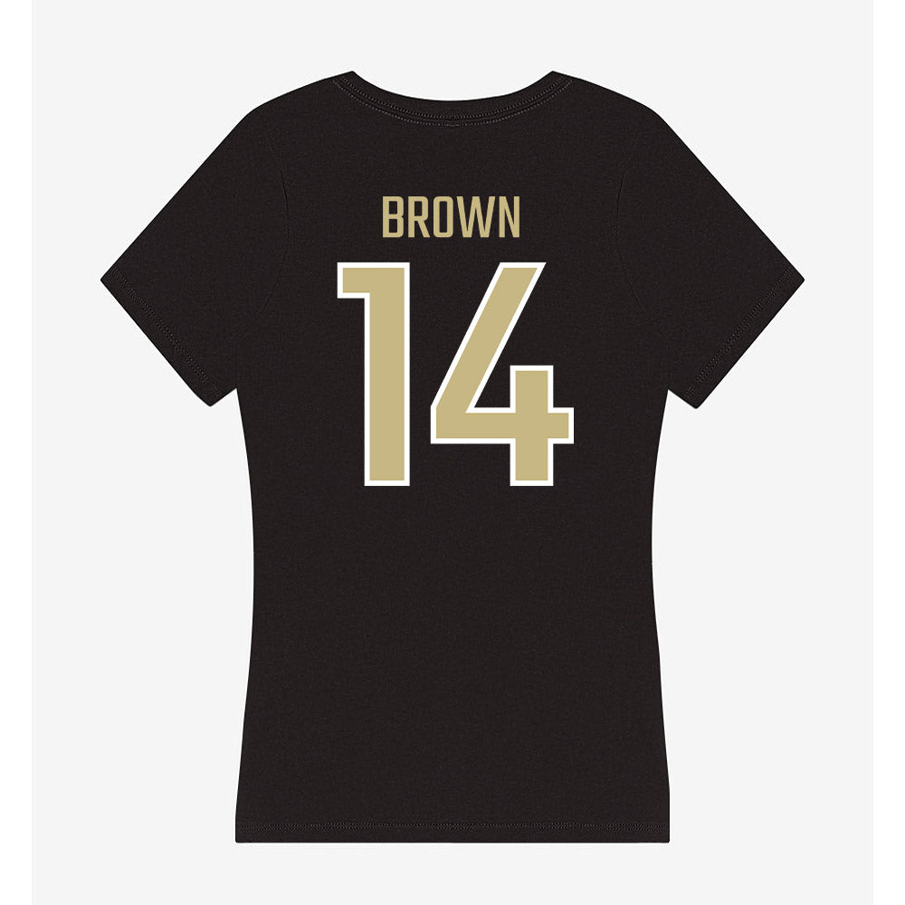 Jacksonville - NCAA Men's Lacrosse : Nicky Brown - Classic Shersey Women's V-Neck T-Shirt-1